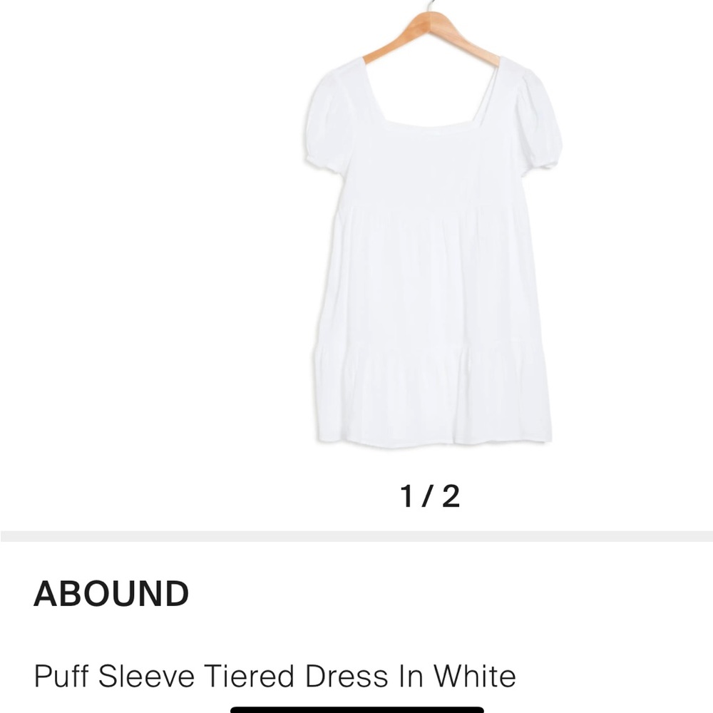 ABOUND white dress